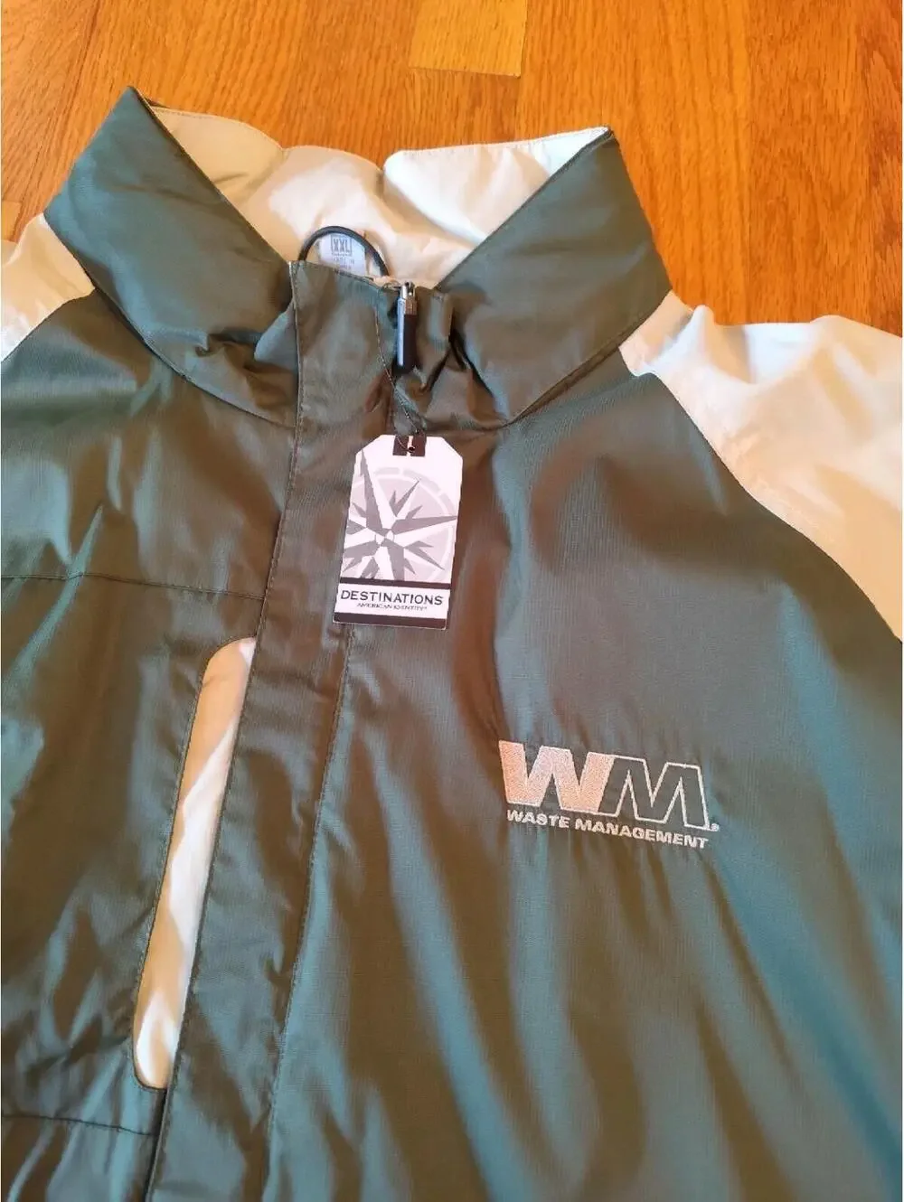 Destinations American Identity Men's Windbreaker Jacket W/ WM Logo Sz XXL - Picture 2 of 10